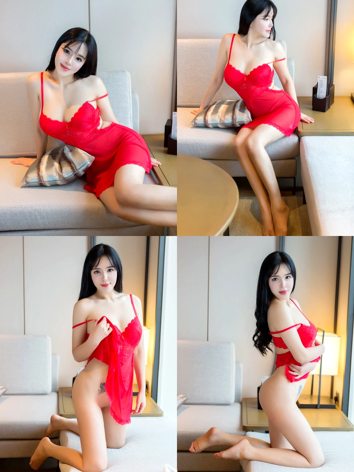[YouMi尤蜜荟]-第64期刘钰儿写真-黑丝袜写真